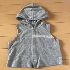 COMME CA ISM フード付きベビーベスト 80