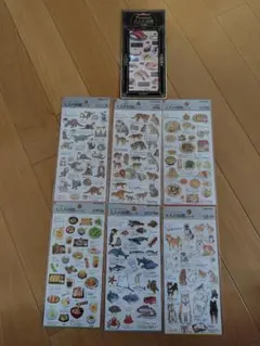 カミオジャパン 大人の図鑑シール 7種セット※バラ売り不可