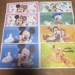 東京ディズニーリゾート 使用済みチケット　9枚