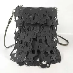 UNDERCOVER 2005AW arts期 フェルト ドクロ スカル バッグのサムネイル
