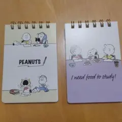 りりぃ様専用　PEANUTS メモ帳 A6サイズ 三冊セット　USJ限定　新品