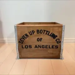 【美品】木箱、本箱　Blue 2025年最新】7up 木箱の人気アイテム - メルカリ