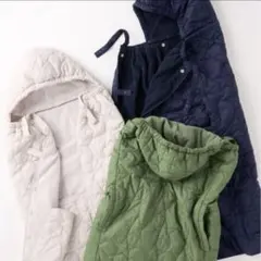 アイボリー フード付き 抱っこ紐ケープ UNIQLO ユニクロ 2way