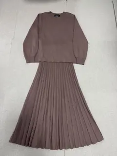 プリーツスカートセットアップ