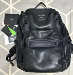 TUMI ALPHA Bravo 牛革 バックパック ブラック 0932789 - メルカリ