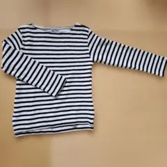 GLOBAL WORK ストライプ 長袖ニット M