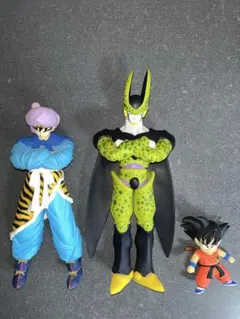ドラゴンボール フィギュアセット　孫悟空、セル、孫悟空（少年）3体セット