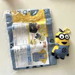 ミニオン　tシャツ リール付きマスコットポーチ