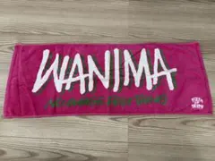 WANIMA タオル ピザロゴ 黒白赤 WANIMA タオル ピザロゴ 黒白赤 WANIMA タオル ピザロゴ 黒白赤