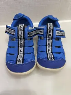 イフミー　ウォーターシューズ　サンダル　16cm ブルー　水陸両用サンダル