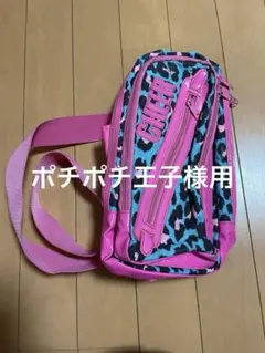 CHEER ヒョウ柄 ボディバッグ ピンクのサムネイル