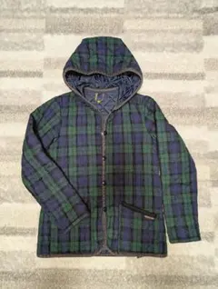 LAVENHAM フード付きキルティングジャケット