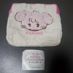 【新品】mikko characters もこもこポーチ cammy