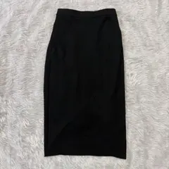 GU レディース ブラック タイトスカート ロングスカート
