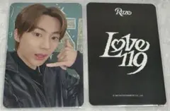 RIIZE LOVE119 YES24 Streaming トレカ アントン