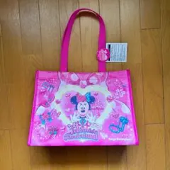 東京ディズニーランド ミニーのファンダーランド トートバッグ ピンク タグ付き