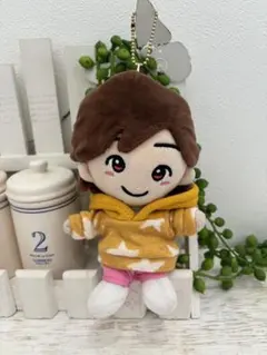 パーカー 星柄 マスタード☆ちびぬい 服☆ハンドメイド なにわ男子 コスチューム