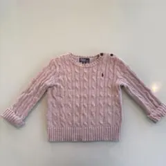 Polo by Ralph Laurenケーブルニットセーター 24M