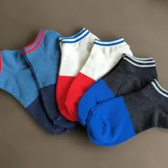 メンズ アンクルソックス 6足セット