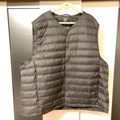 UNIQLOパフテックコンパクトベスト　4XL ダークグレー［未使用品］