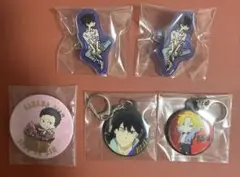 バナナフィッシュ　アッシュ&英ニ　ミニ缶バッジ BANANAFISH バナナフィッシュ 缶バッジ アッシュ 英二 - メルカリ