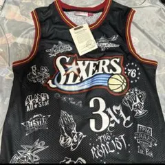 NBAグラフィティボードフィラデルフィア76人チームアイバーソンのユニホーム