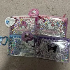 サンリオキャラクターズ　キラ☆キラポーチ　Y2K／4個セット