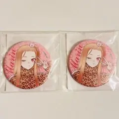 【新品未使用】着せ恋 くじ D賞 缶バッジ 喜多川海夢 レオパード 2個