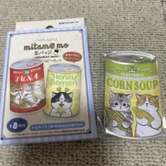 mofusand 缶バッジ CORN SOUP コーンスープ