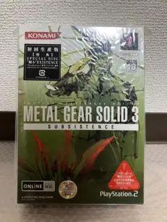 【新品未開封】PS2 メタルギアソリッド3 サブシスタンス 初回生産版 MGS3