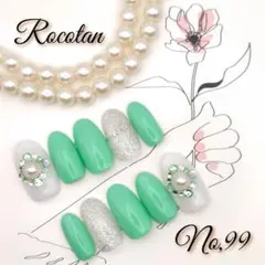 【No,99】«OPEN9周年SALE»ネイルチップ サイズ/チップ変更可