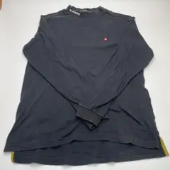 ルコックスポルティフ ゴルフ モックネック 長袖シャツ 黒 L