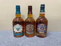 CHIVAS REGAL 12年 ミズナラ 18年 3本セットのサムネイル