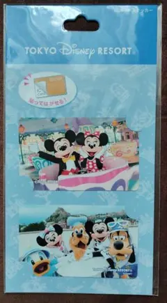 東京ディズニーリゾート ICカードステッカー