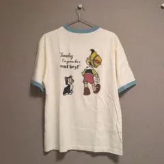 【未使用】UNIQLO UT ピノキオ リンガーTシャツ