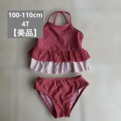 【美品】数回使用　セパレート水着　100-110cm 4T