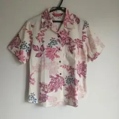 極美品】MANGO HOUSE かりゆしウェア シーサーめんそーれー M - メルカリ
