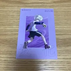 HUNTER×HUNTER キルア ポストカード 戦う背中 特典