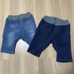 OFFICIAL TEAM オフィシャルチーム　 ハーフパンツ130☆2枚セット