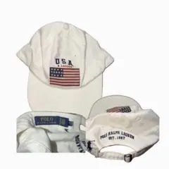 90s Polo Ralph Lauren USAキャップ
