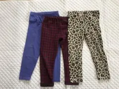ZARAbaby H&M カーターズ　レギンスパンツ2.3歳98cm 3枚セット