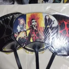 X JAPAN うちわ 3枚セット 解散ライブ - メルカリ