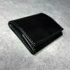 コインケース　コンパクト　イタリアンレザー　マルゴー　手縫い　本革