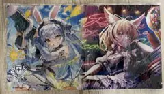 ホロライブ 百鬼あやめ あやめ メイド 冥土 白詰草 プレイマット