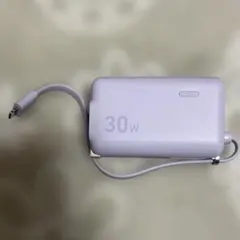Anker ライトニングケーブル 5000mAh モバイルバッテリー パープルのサムネイル