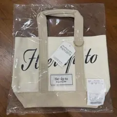 新品未開封　herlipto canvas minitote ホワイト　ルミネ 新品未開封 herlipto canvas minitote ホワイト ルミネ - メルカリ