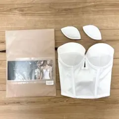 bridalbloom ブライダルインナー ショートビスチェ　D65