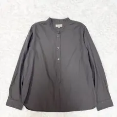マーガレットハウエル 長袖シャツブラウス MHL.（エムエイチエル） ブラウス シャツ GRAPHIC COTTON STRIPE