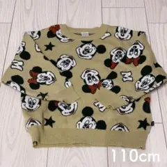 ミッキー ミニー ニットセーター 110cm