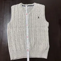 ラルフローレンベスト　サイズについては説明をご一読ください